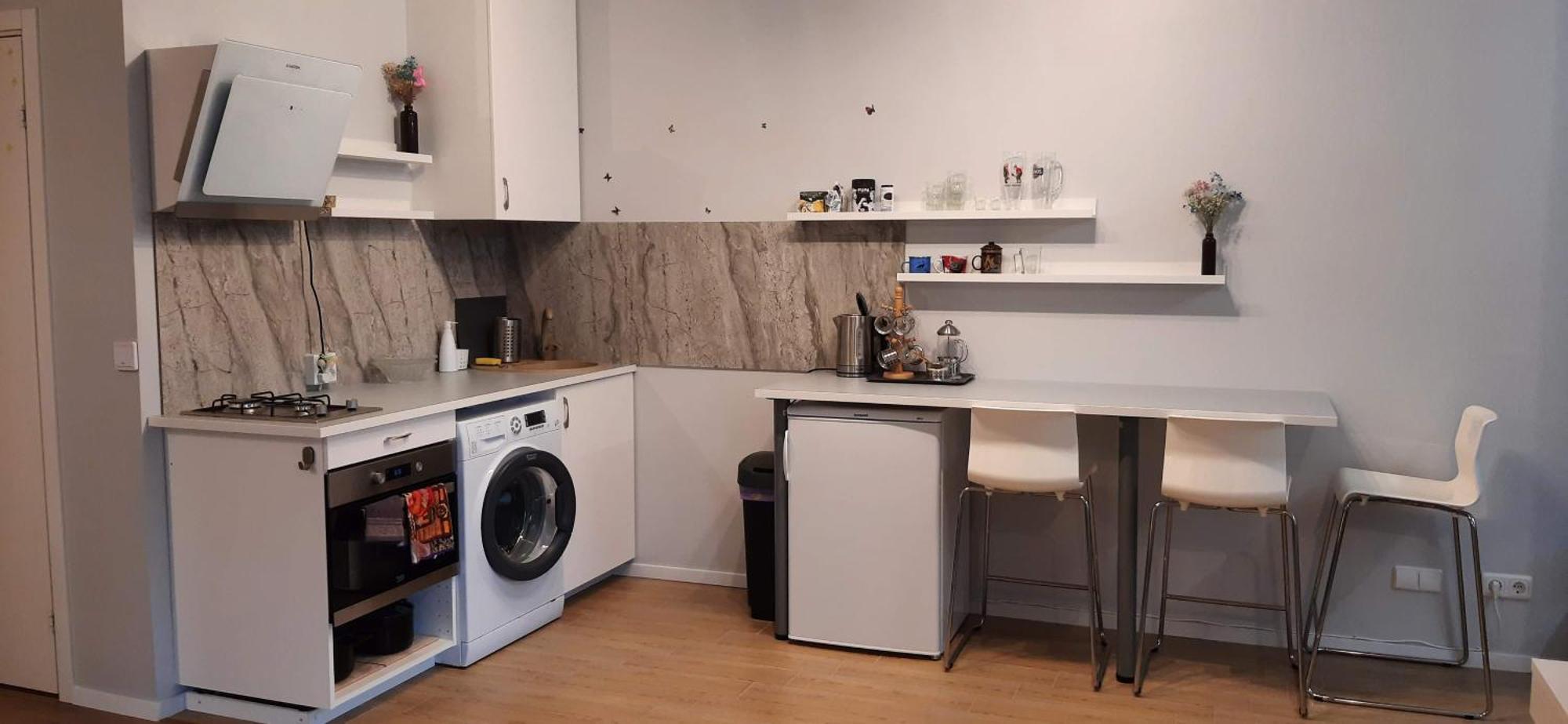 Elite Flats Two Bedroom Utena Bagian luar foto