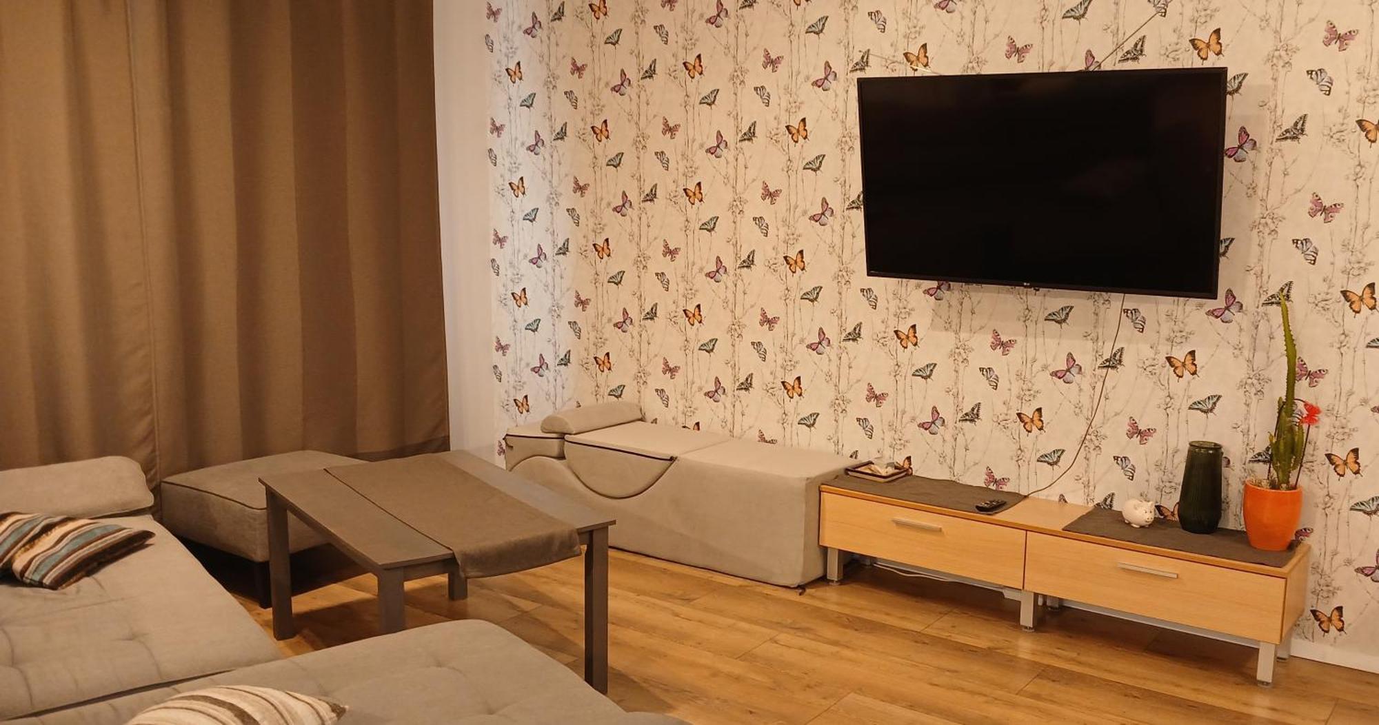 Elite Flats Two Bedroom Utena Bagian luar foto